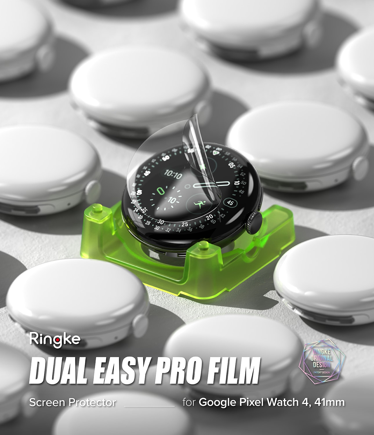 Google Pixel Watch 4 41mm Dual Easy Pro Screen Protector (2-pack)