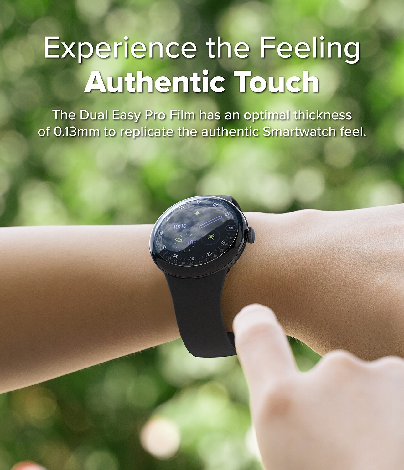 Google Pixel Watch 4 41mm Dual Easy Pro Screen Protector (2-pack)