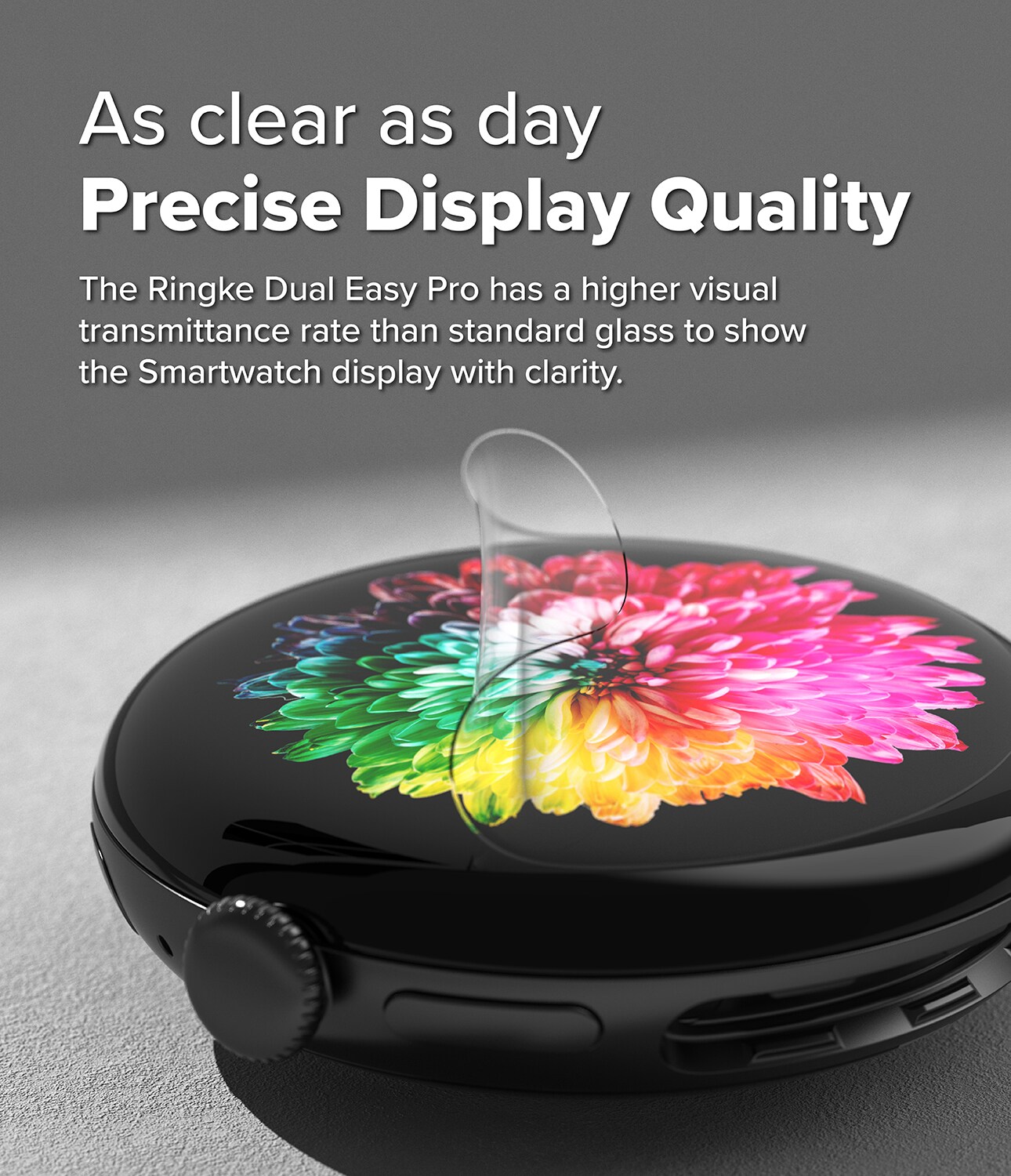 Google Pixel Watch 4 45mm Dual Easy Pro Screen Protector (2-pack)