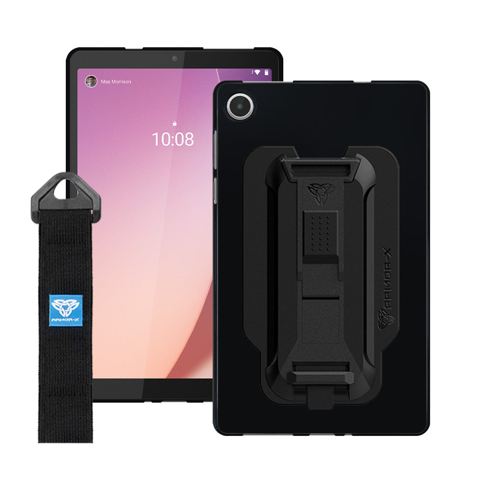 Lenovo Tab M8 (4th Gen) PXS Shockproof Case Black