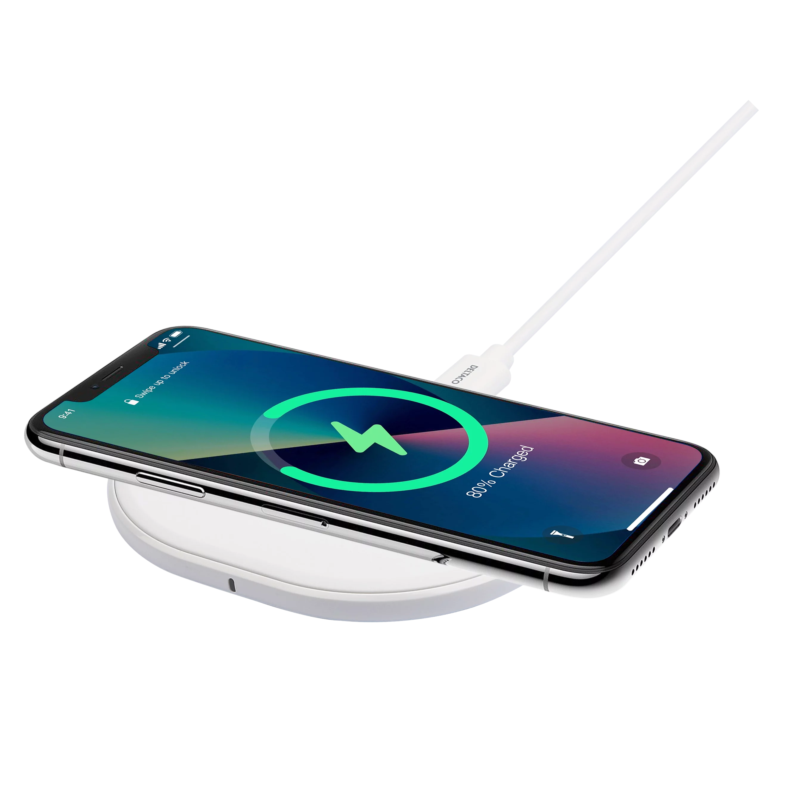 Qi 10W Wireless Charging Stand White