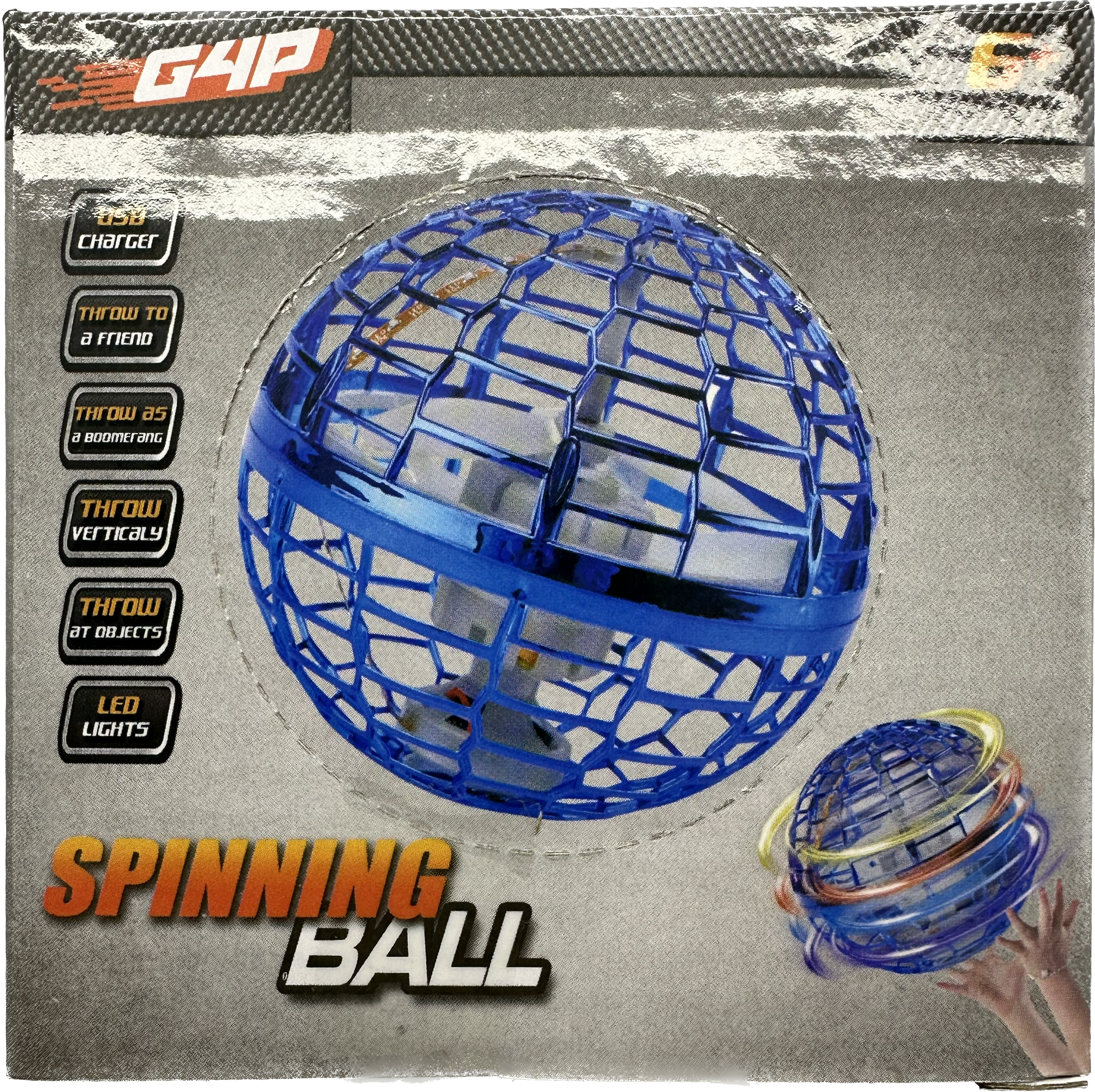 Spinning Ball Blue