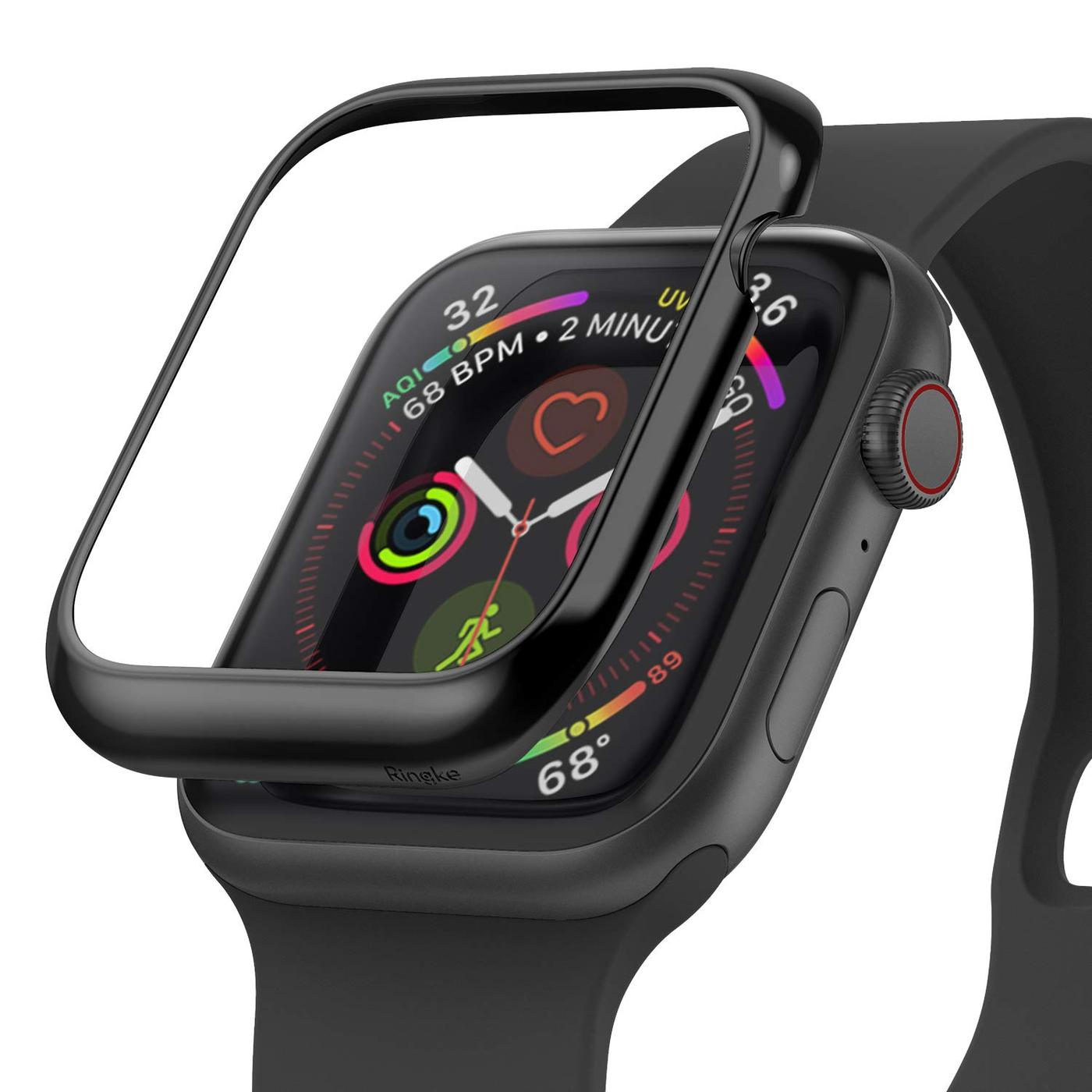 Apple Watch 41mm Series 7 Bezel Styling Glossy Black