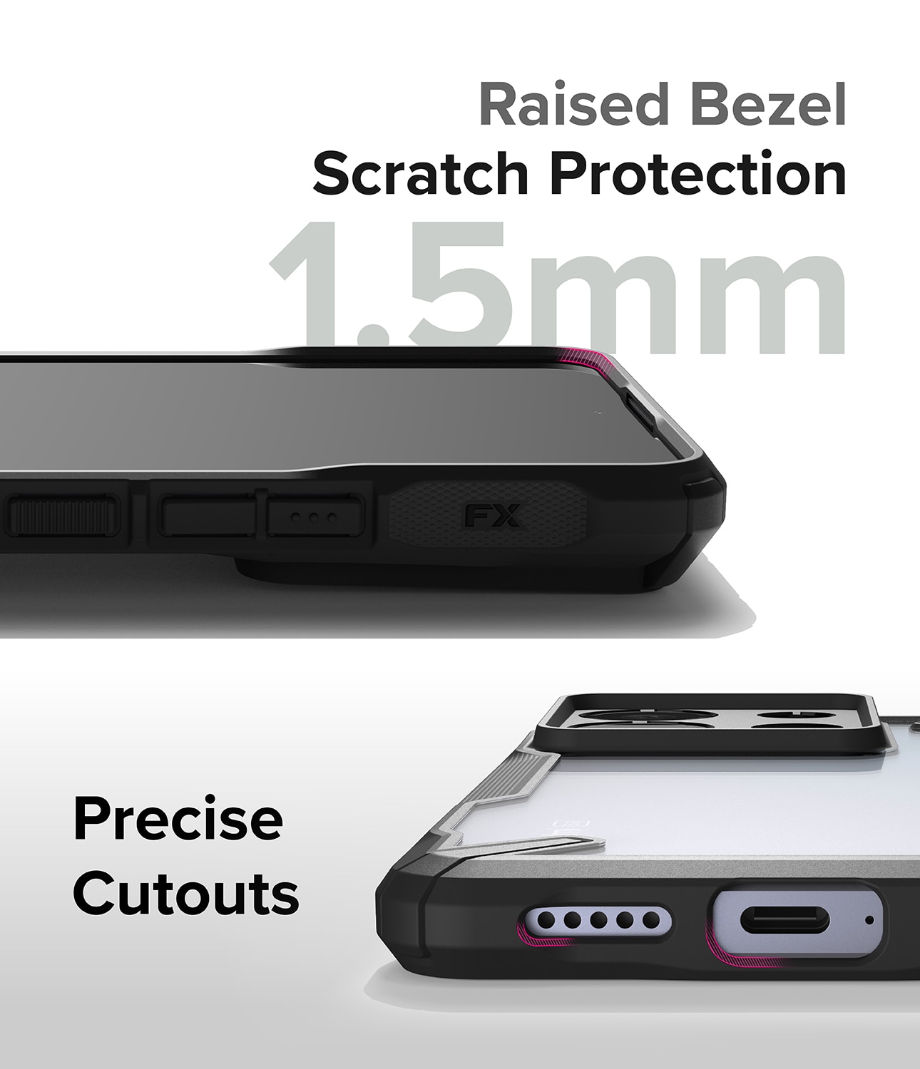 Xiaomi Redmi Note 13 Pro Fusion X Case Black