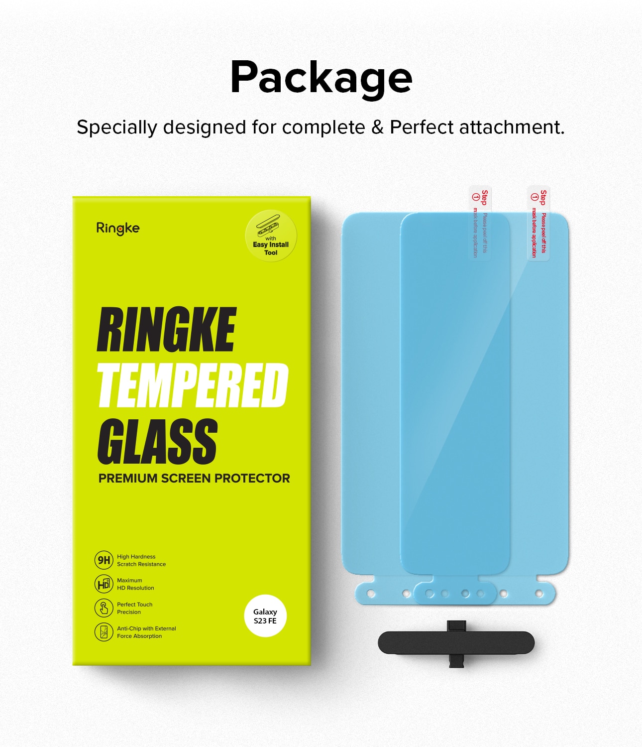 Samsung Galaxy S23 FE Screen Protector Glass (2-pack)