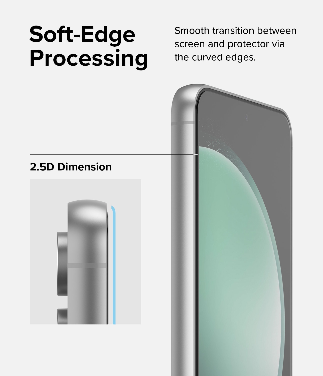 Samsung Galaxy S23 FE Screen Protector Glass (2-pack)