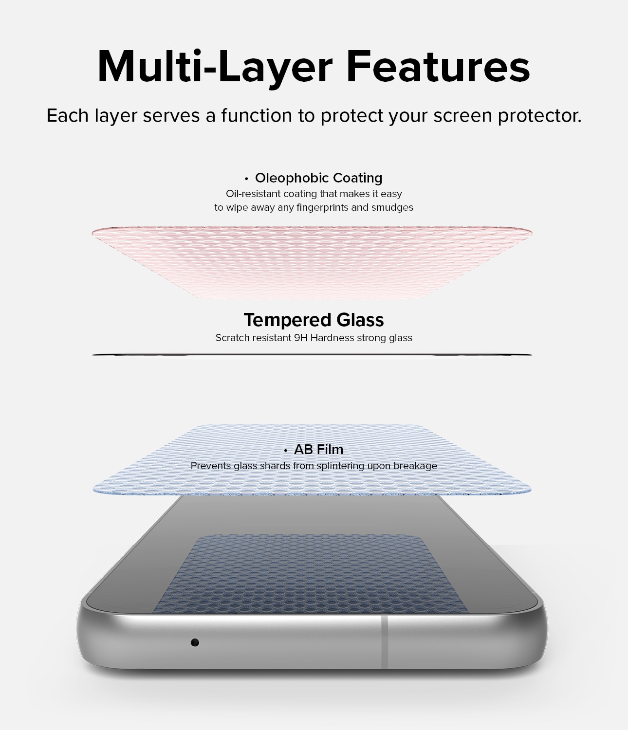 Samsung Galaxy S23 FE Screen Protector Glass (2-pack)