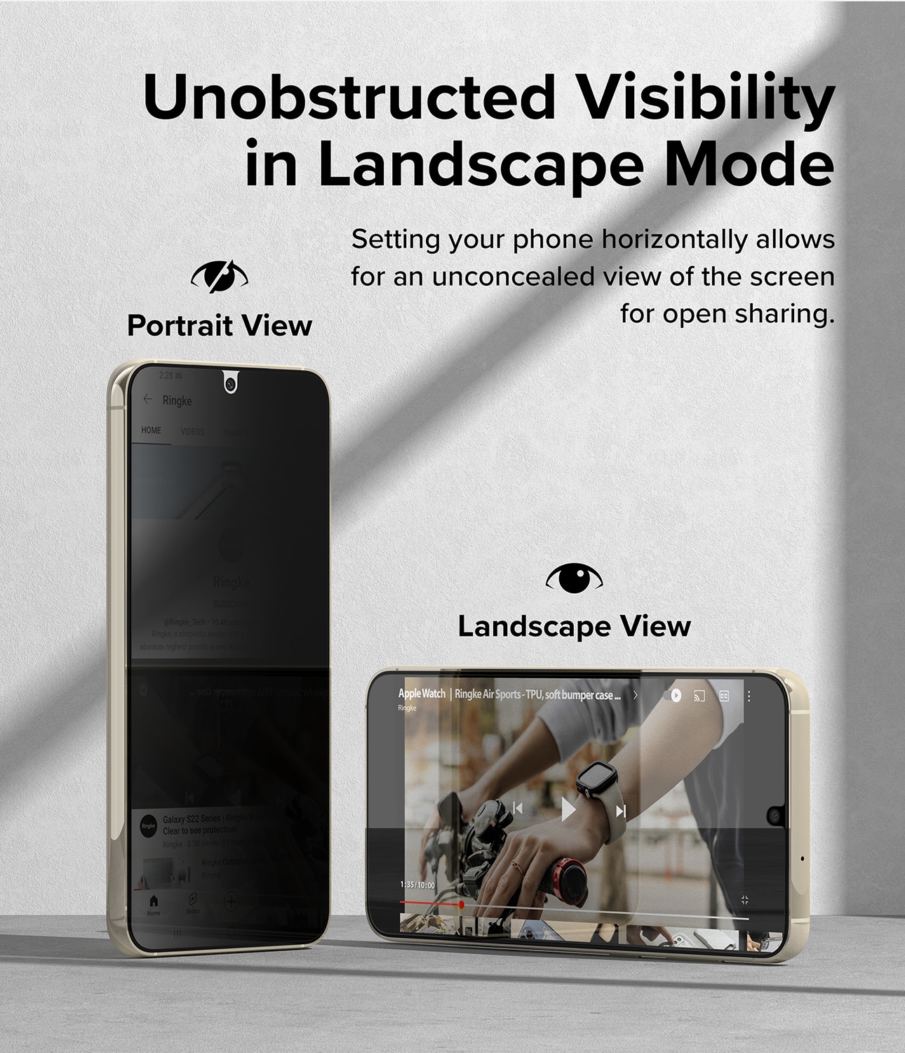 Samsung Galaxy S23 Privacy Screen Protector Glass