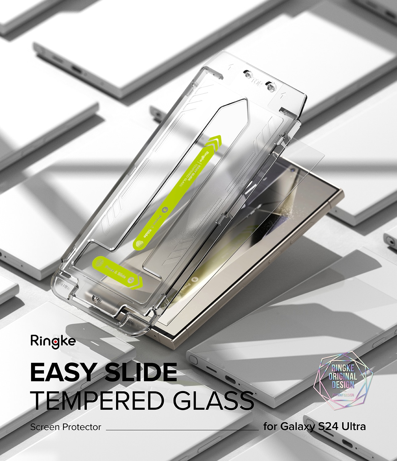 Samsung Galaxy S24 Ultra Easy Slide Glass (2-pack)