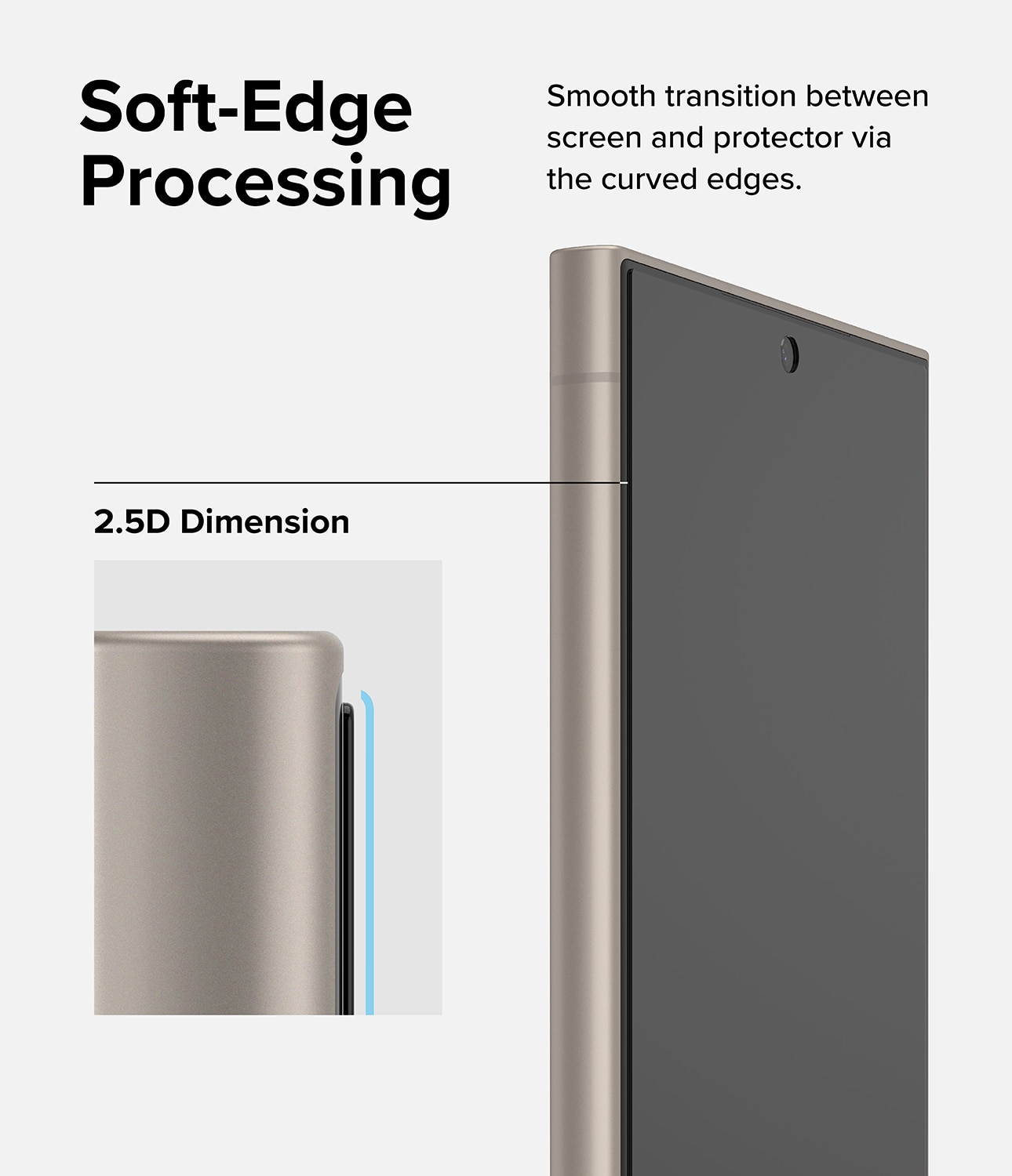 Samsung Galaxy S24 Ultra Easy Slide Glass (2-pack)