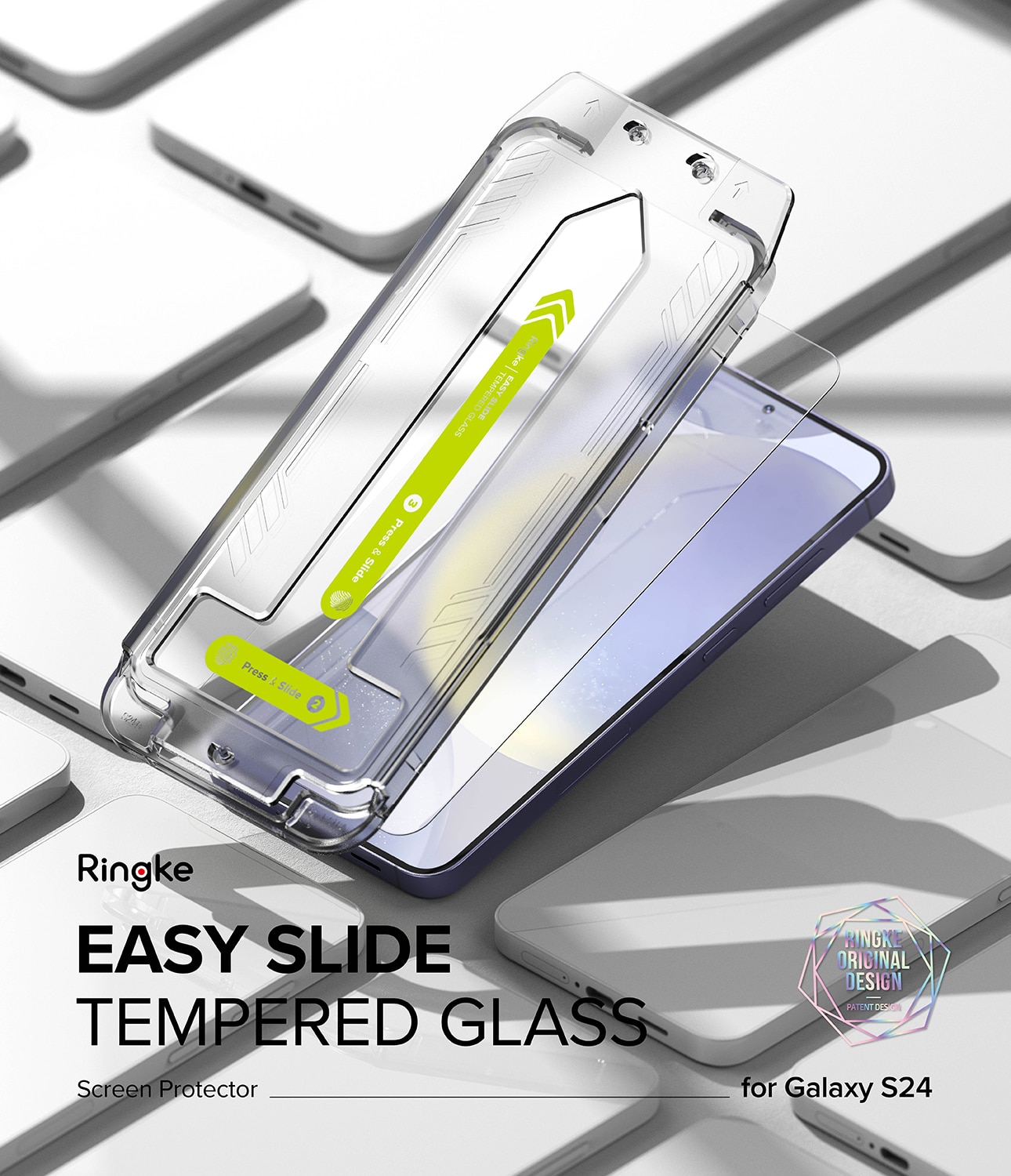 Samsung Galaxy S24 Plus Easy Slide Glass (2-pack)