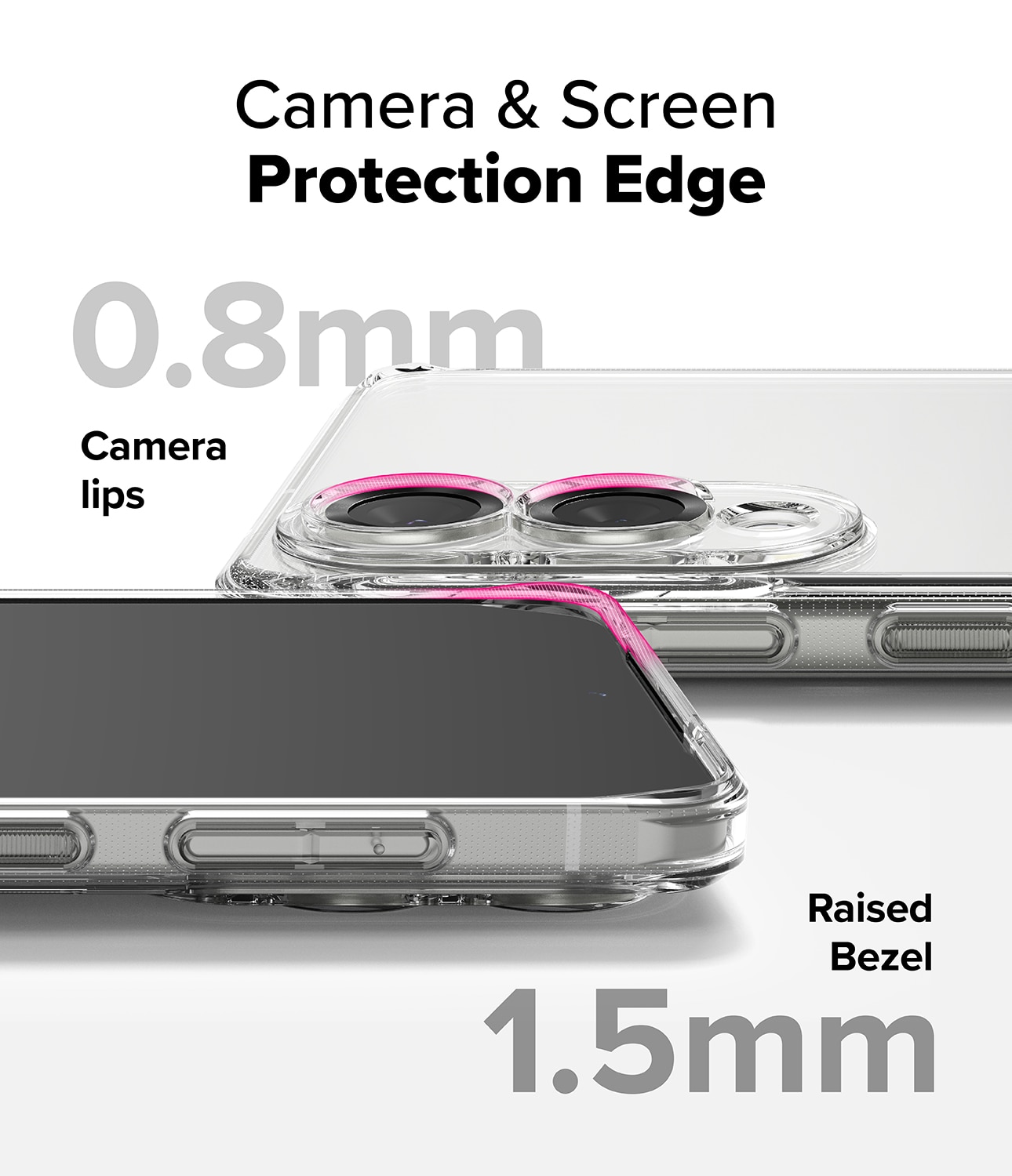 Samsung Galaxy S25 Edge Fusion Case Clear