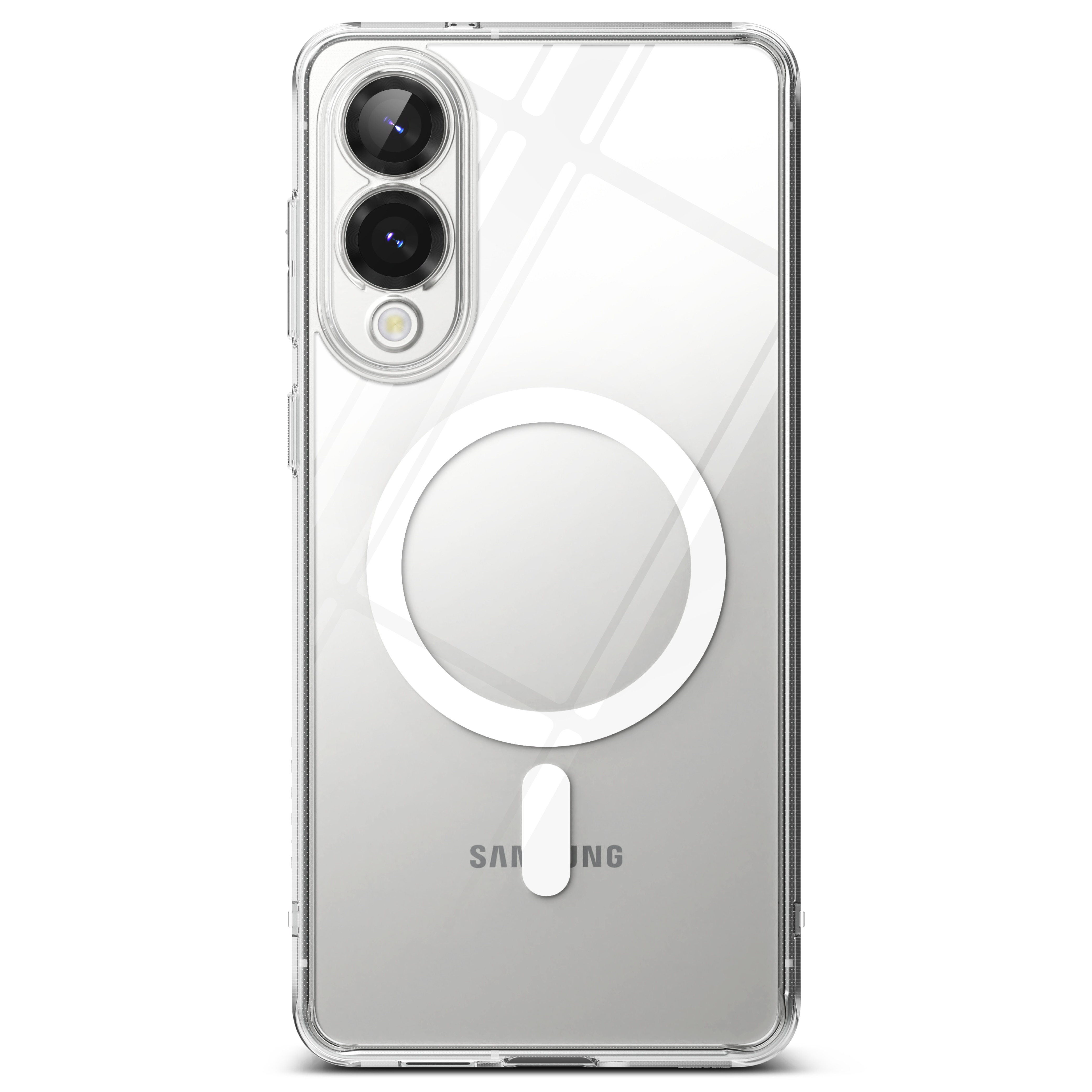 Samsung Galaxy S25 Edge Fusion Magnetic Case Transparent