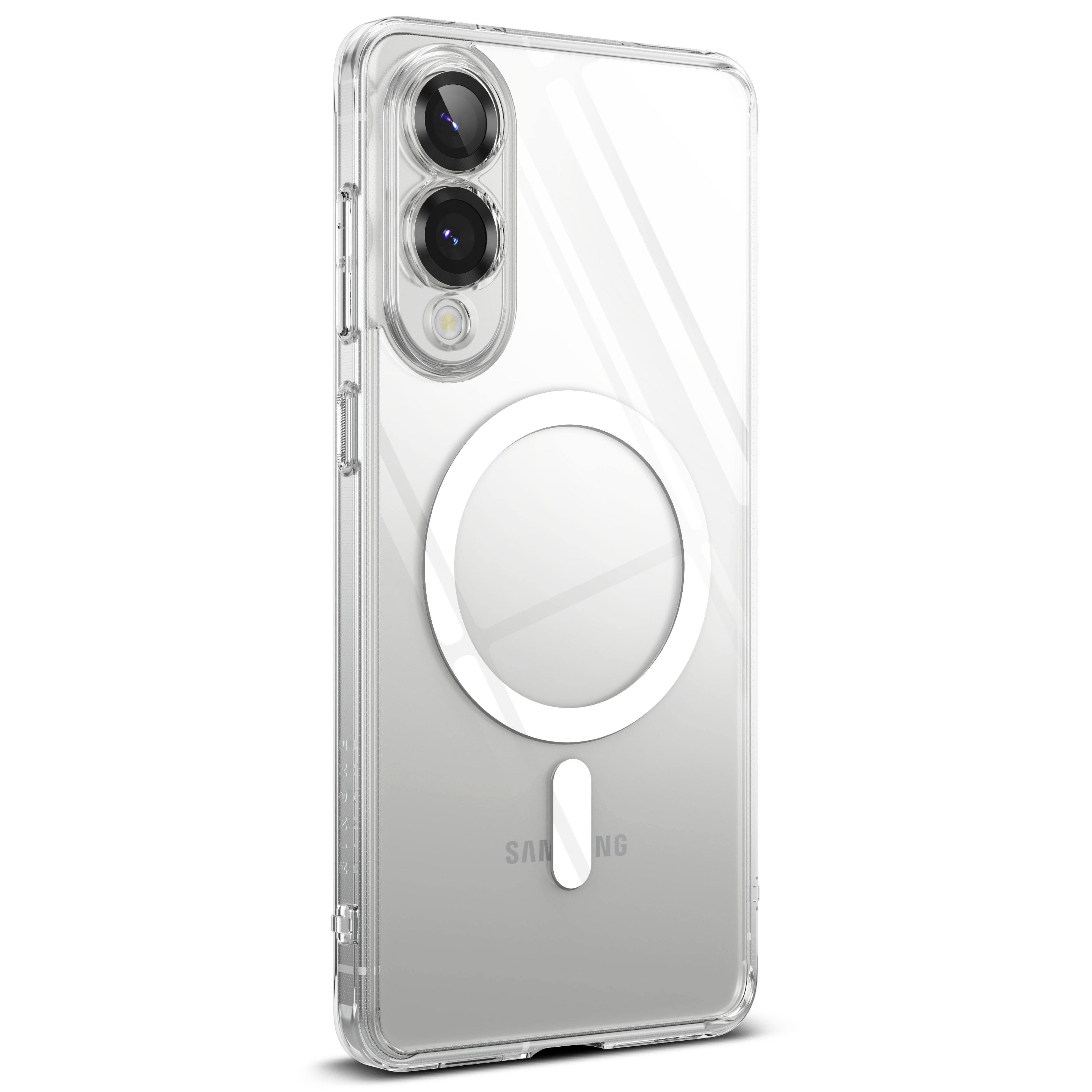 Samsung Galaxy S25 Edge Fusion Magnetic Case Transparent