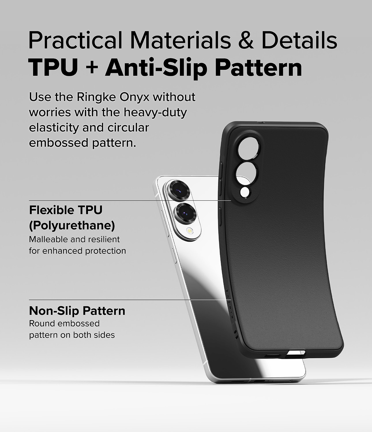 Samsung Galaxy S25 Edge Onyx Case Black