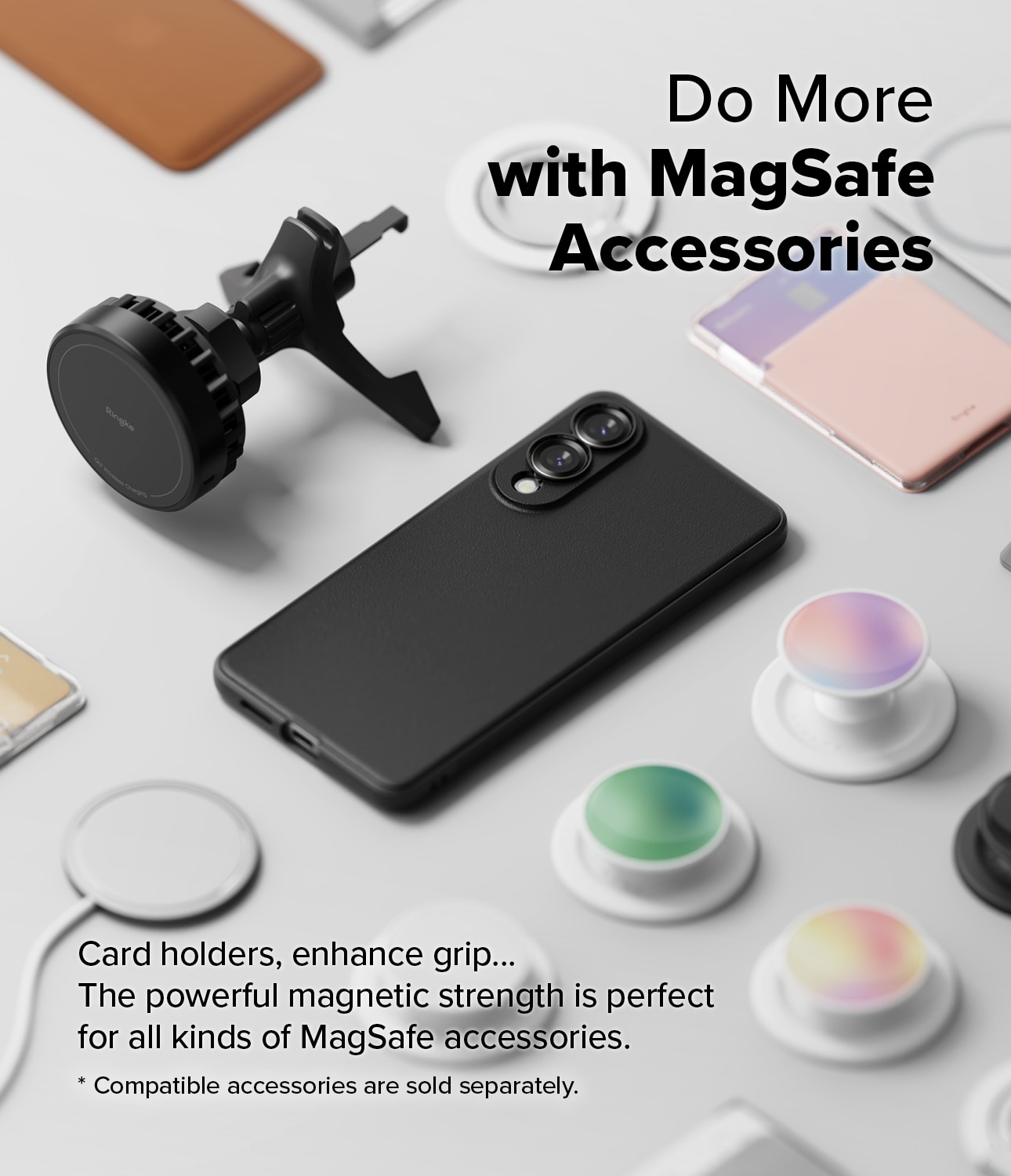 Samsung Galaxy S25 Edge Onyx Magnetic Case Black