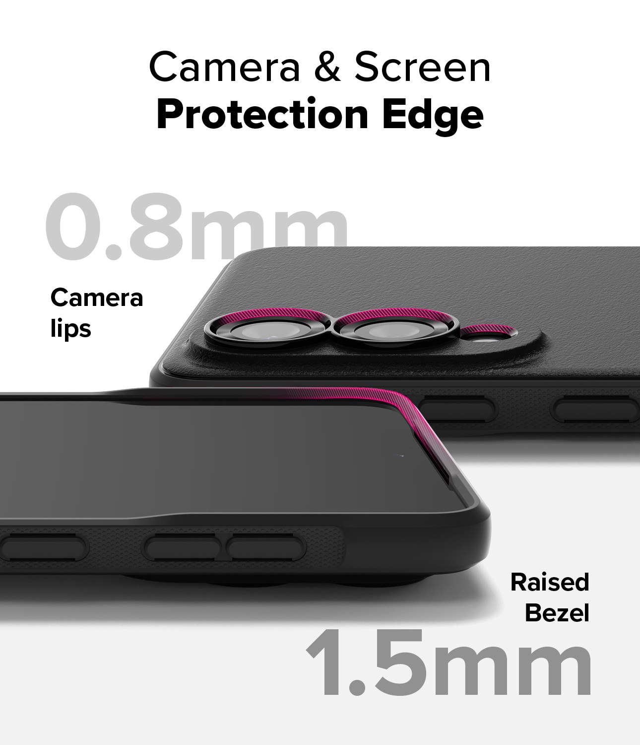 Samsung Galaxy S25 Edge Onyx Magnetic Case Black