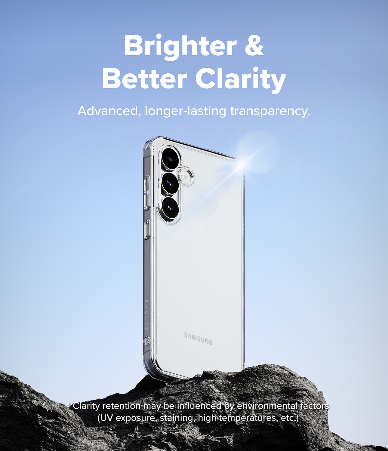 Samsung Galaxy S25 FE Fusion Case Clear