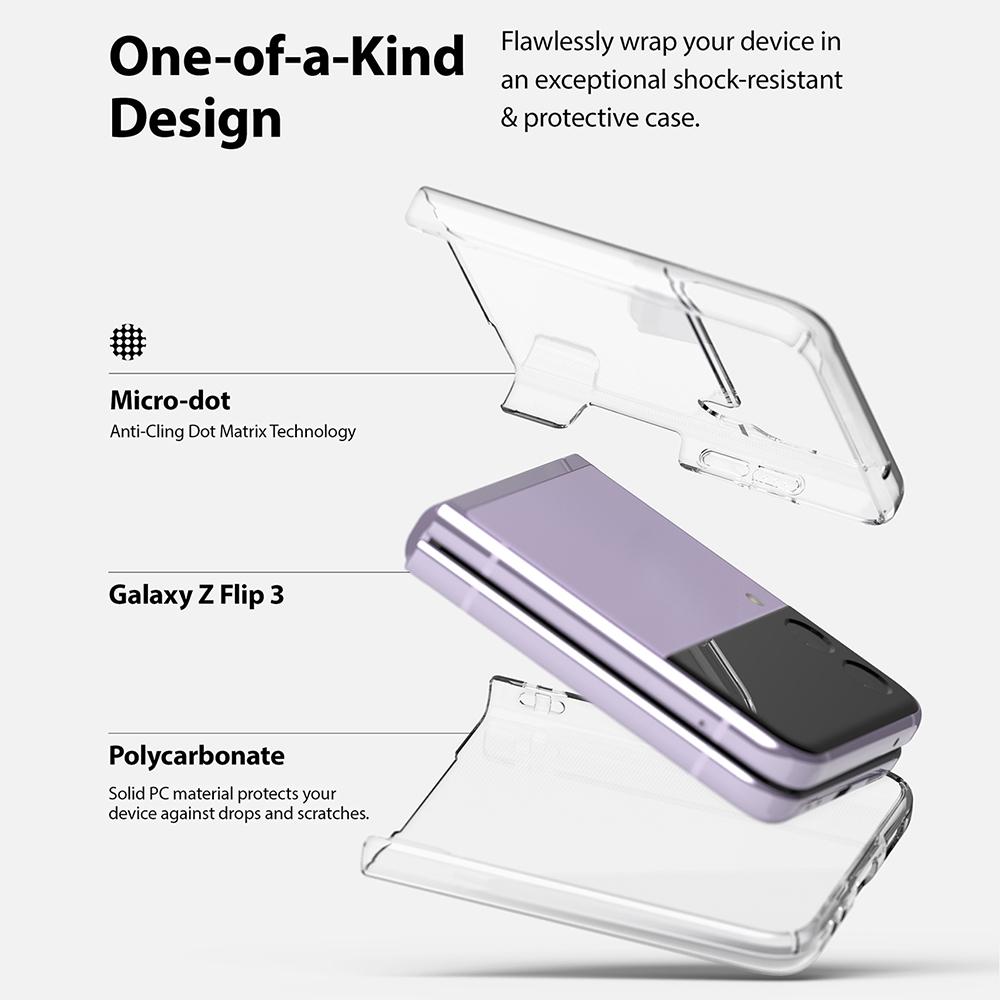 Samsung Galaxy Z Flip 3 Slim Case Matte Clear