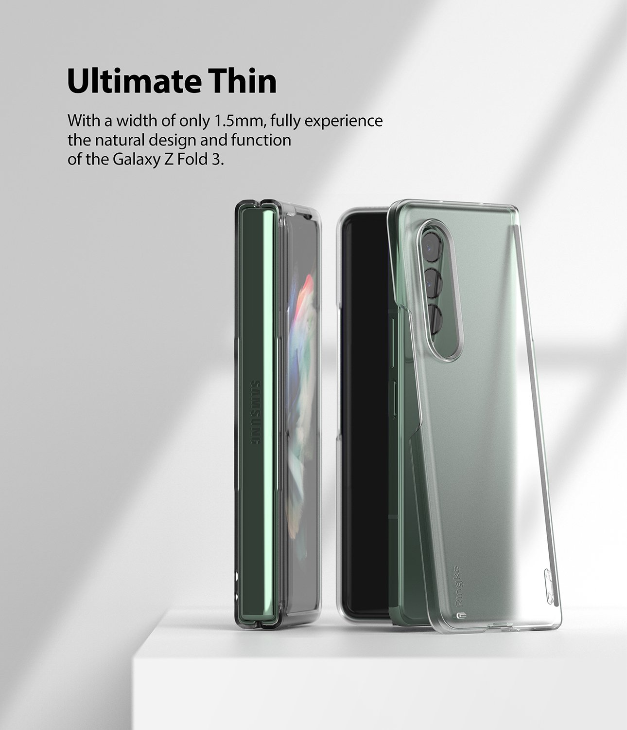 Samsung Galaxy Z Fold 3 Slim Case Black