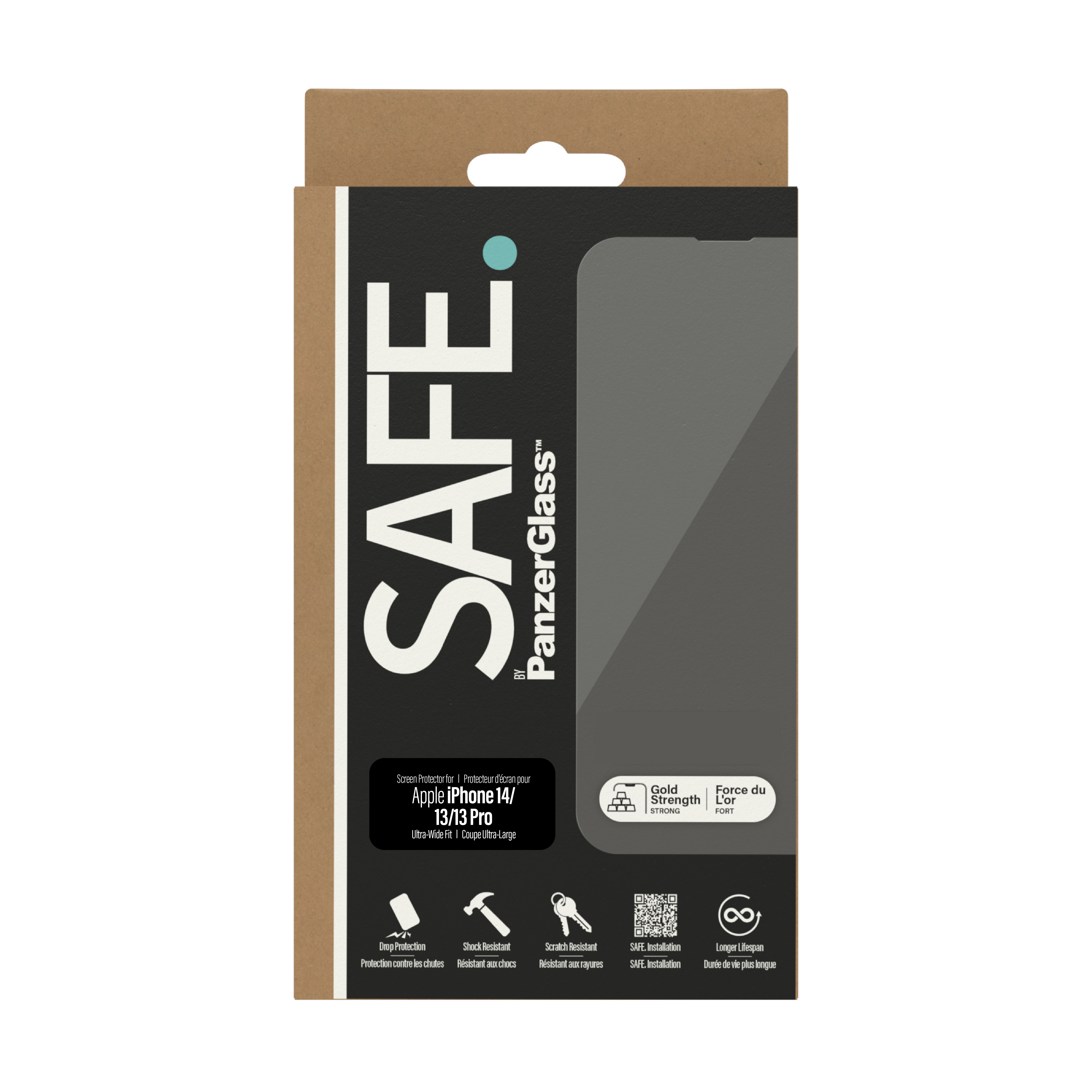 iPhone 13 Pro Screen Protector Ultra Wide Fit