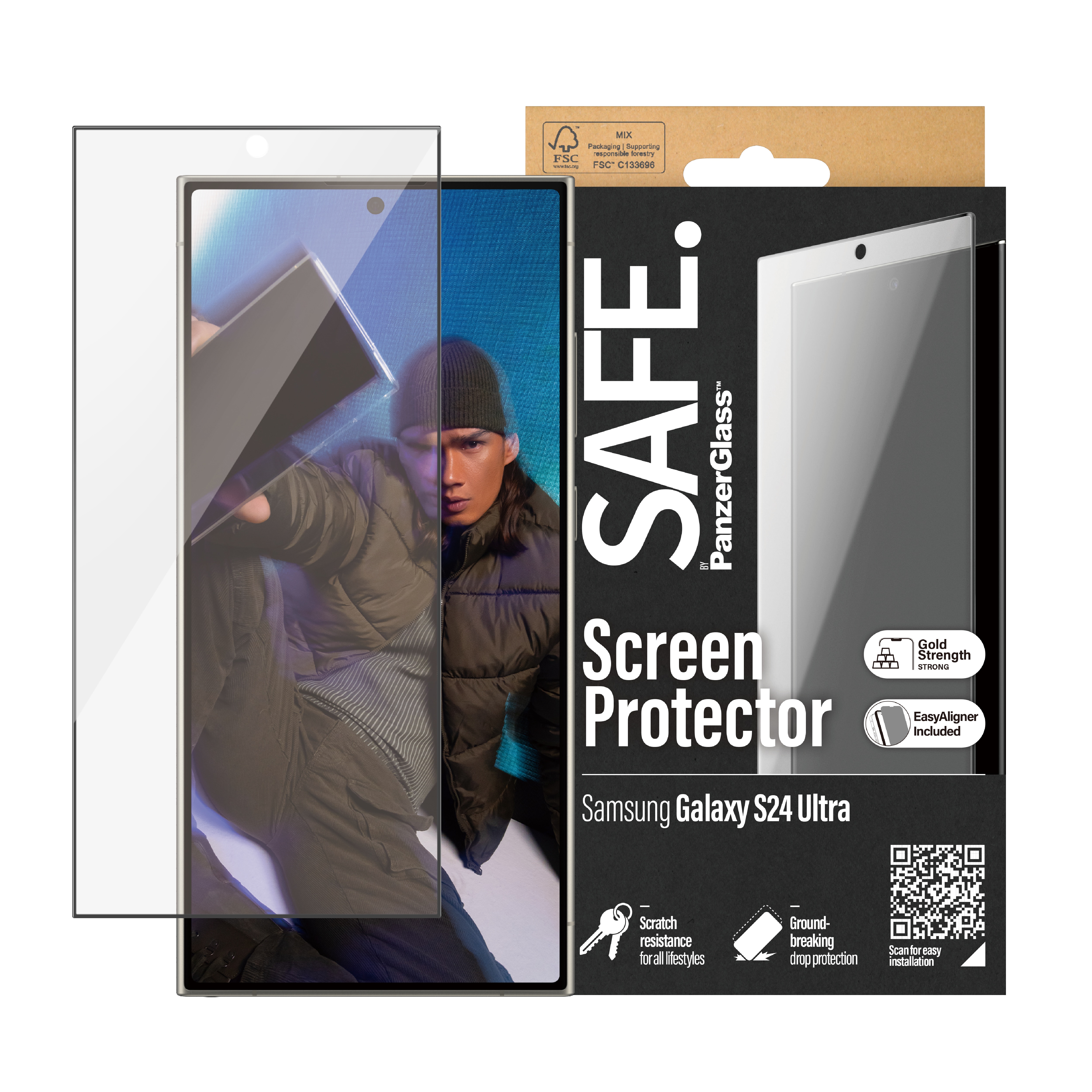 Spigen Samsung Galaxy S24 Ultra Screen Protector Neo Flex (2-pack)