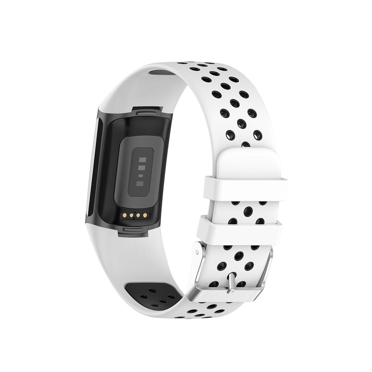 Fitbit Charge 6 Sport Silicone Band White