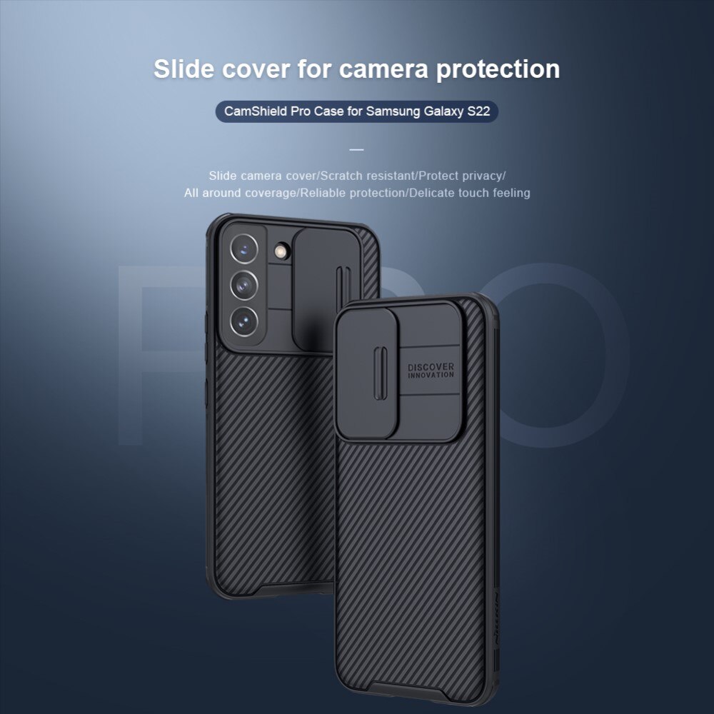 Samsung Galaxy S22 CamShield Case Black