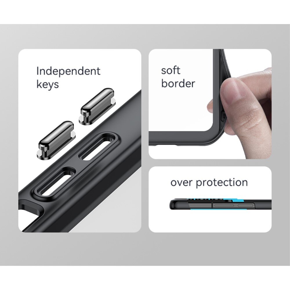 Samsung Galaxy Z Fold 4 Hybrid Case Transparent