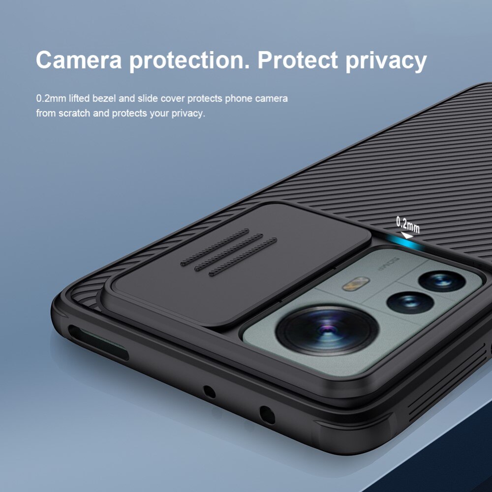 Xiaomi 12 Pro CamShield Case Black