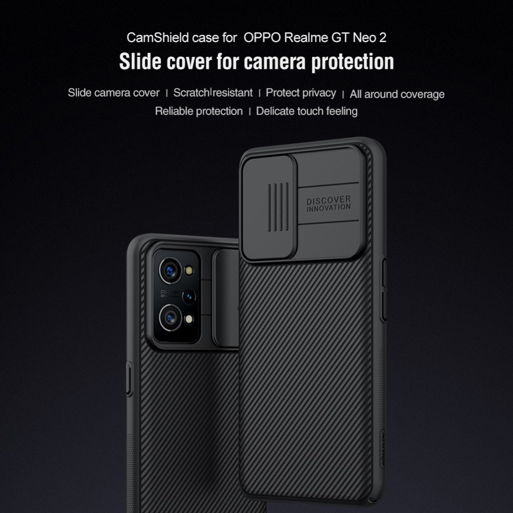 Realme GT Neo 2 CamShield Case Black