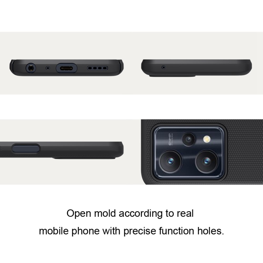Realme/OnePlus 9 Pro/Nord CE 2 Lite 5G Super Frosted Shield Black
