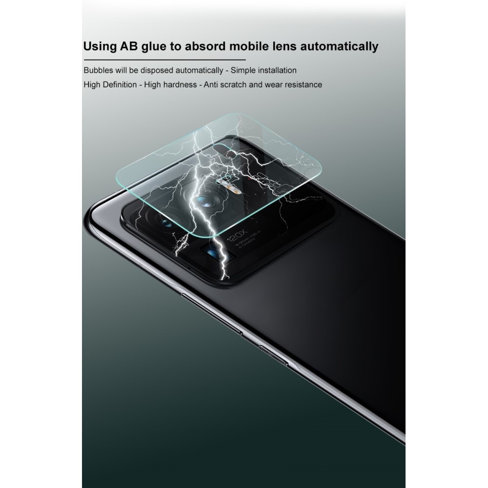 Xiaomi Mi 11 Ultra Tempered Glass Lens Protector (2-pack)