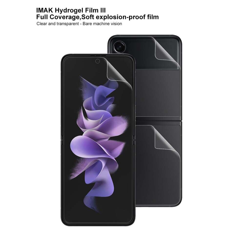 Samsung Galaxy Z Flip 4/Galaxy Z Flip 3 Hydrogel Full-Cover Screen Protector