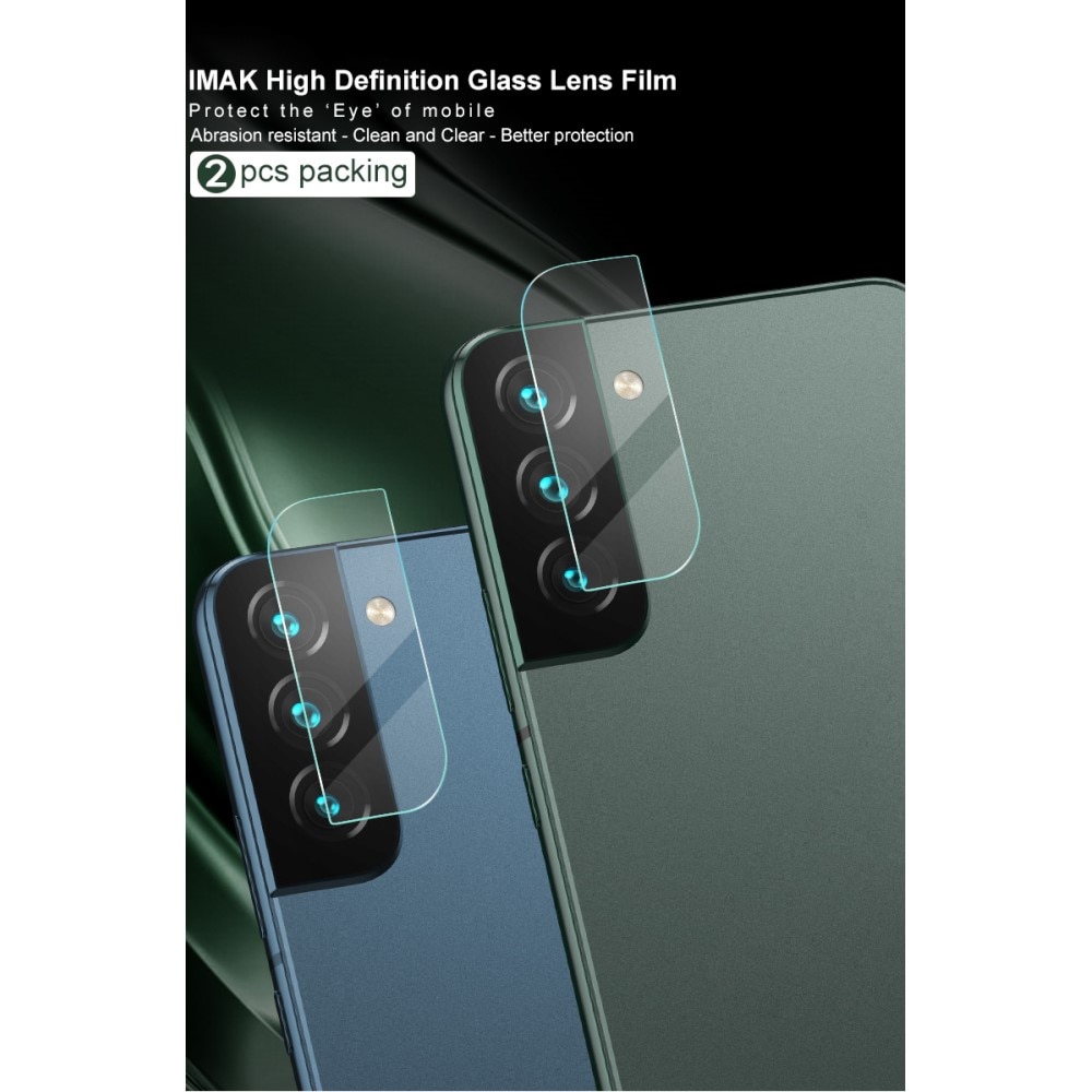 Samsung Galaxy S22/S22 Plus Tempered Glass Lens Protector (2-pack)