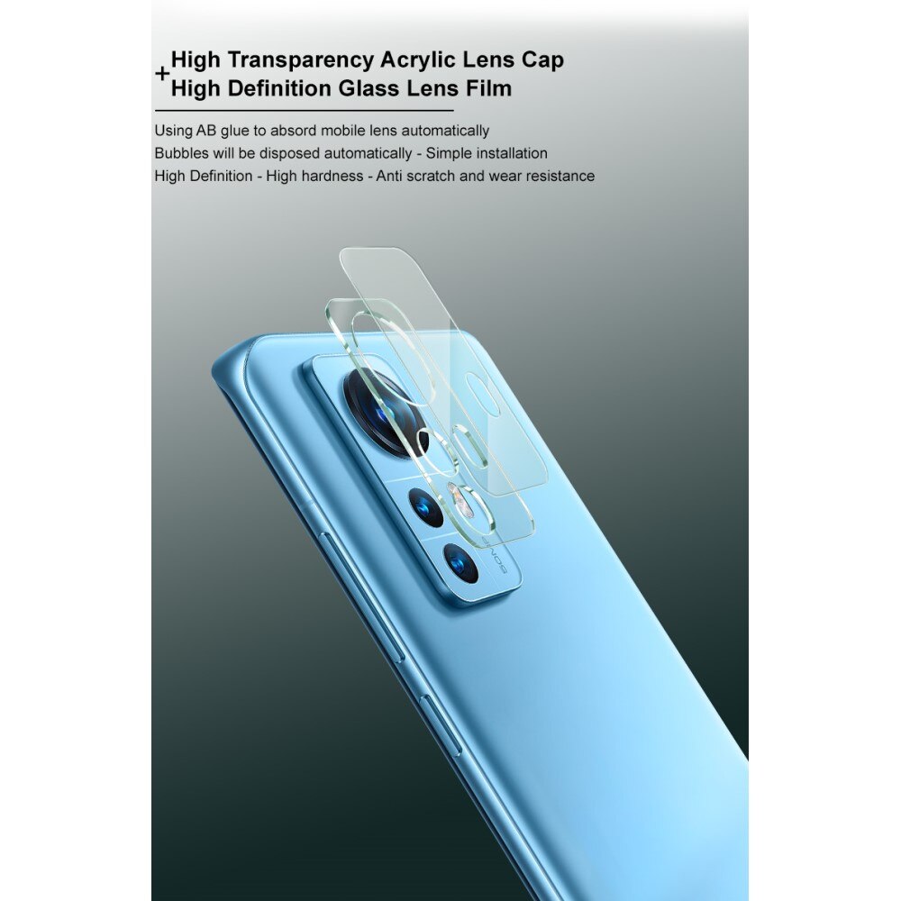 Xiaomi 12 Tempered Glass 0.2mm Lens Protector Transparent