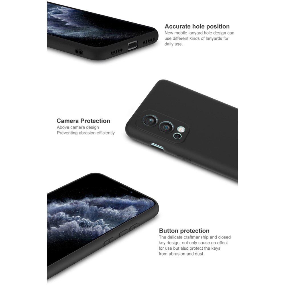 OnePlus Nord 2 5G Frosted TPU Black