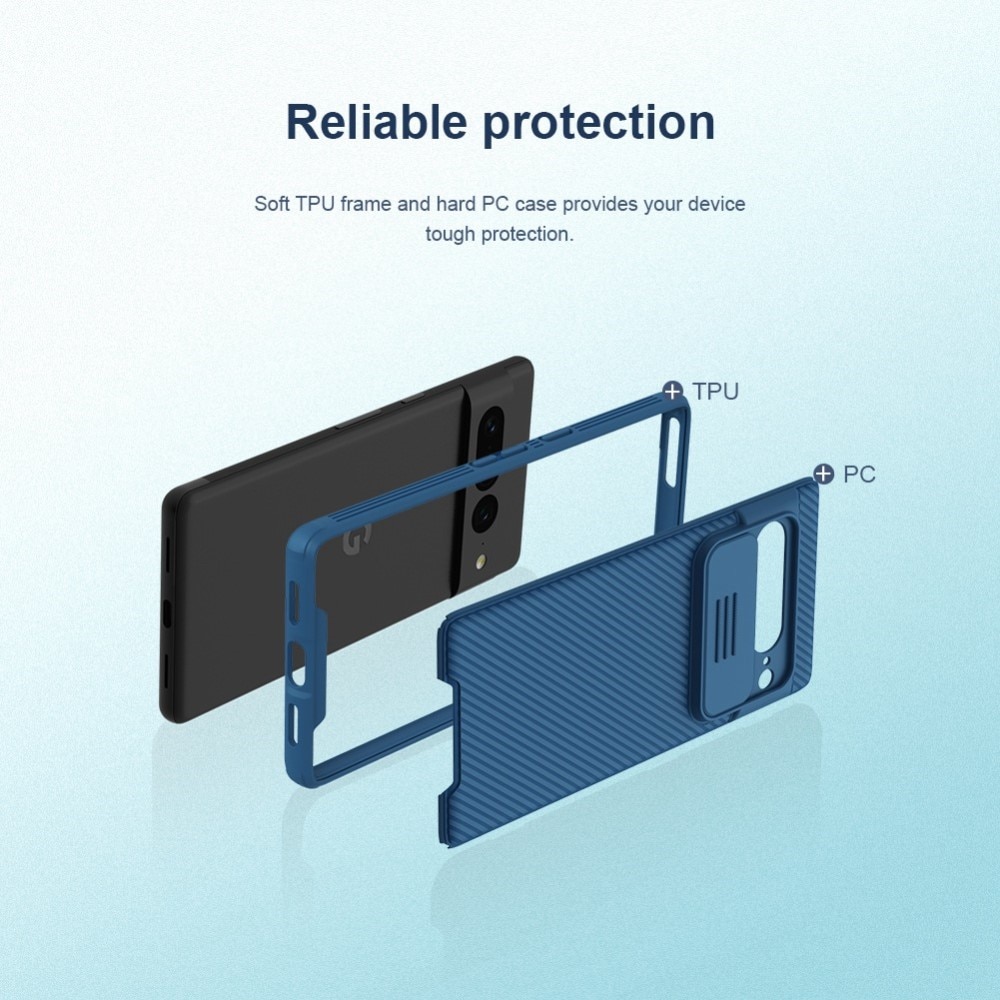 Google Pixel 7 Pro CamShield Case Blue