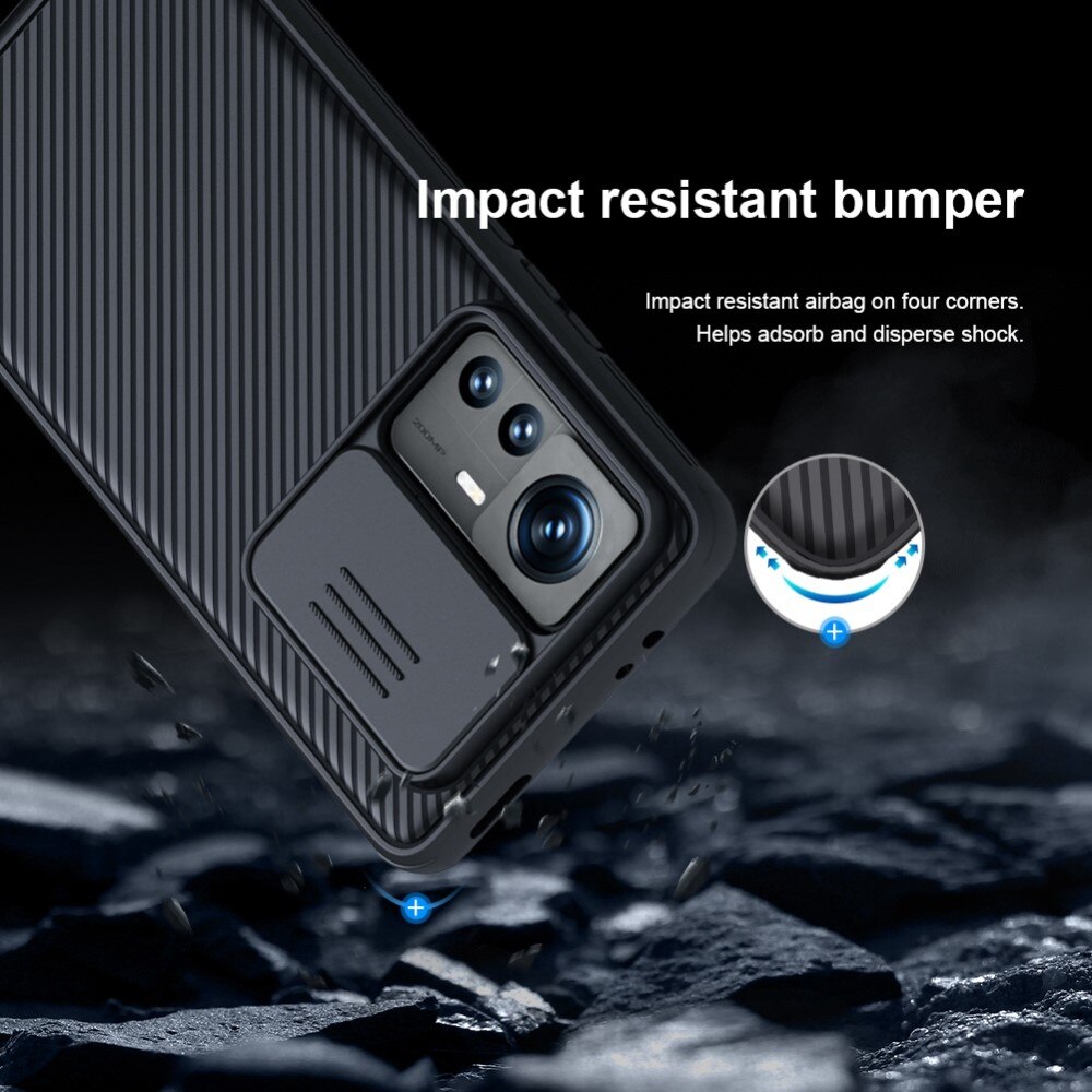 Xiaomi 12T Pro CamShield Case Black