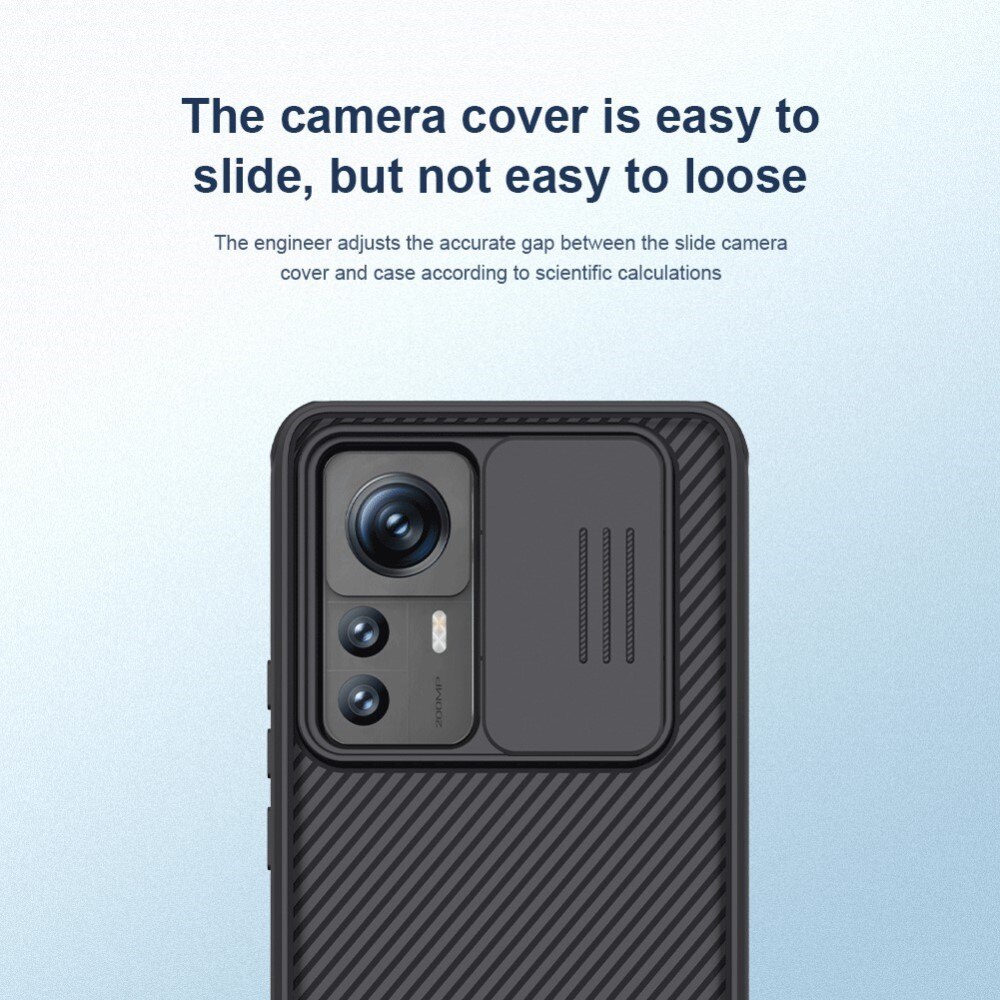 Xiaomi 12T Pro CamShield Case Black