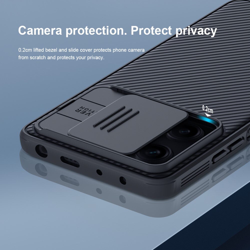 Xiaomi Redmi Note 12 Pro CamShield Case Black