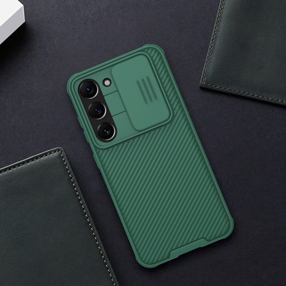 Samsung Galaxy S23 CamShield Case Green