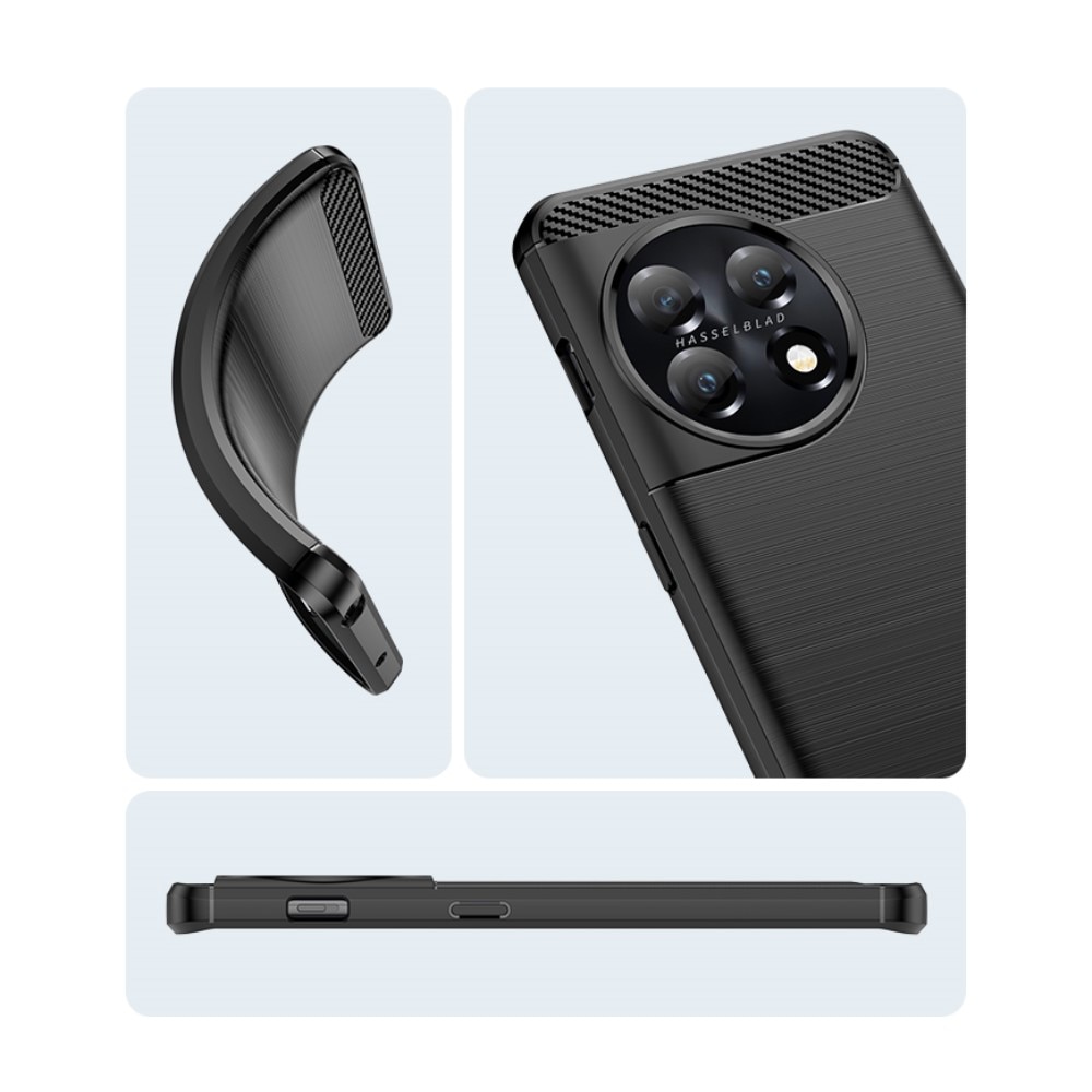 OnePlus 11 Brushed TPU Case Black