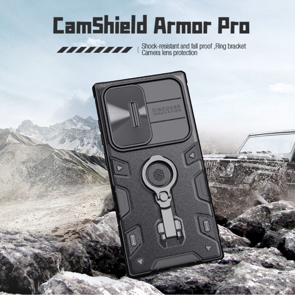 Samsung Galaxy S23 Ultra CamShield Armor Case Black