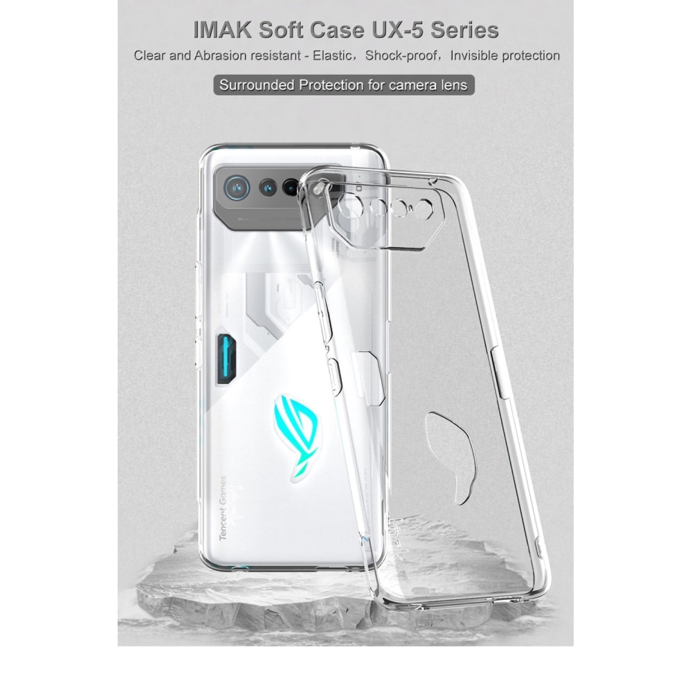 Asus ROG Phone 7 Ultimate TPU Case Crystal Clear
