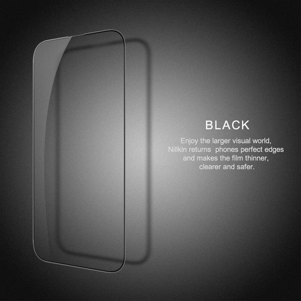 iPhone 14 Pro Max Amazing C+PRO Tempered Glass Black