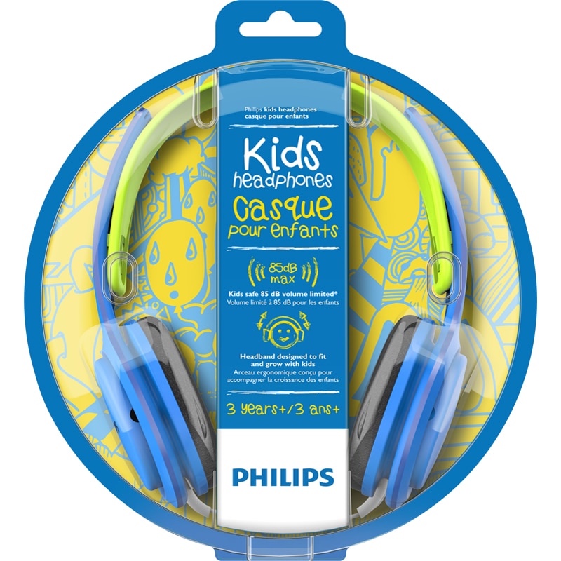 SHK2000 On-Ear Kids Headphones Blue/Green