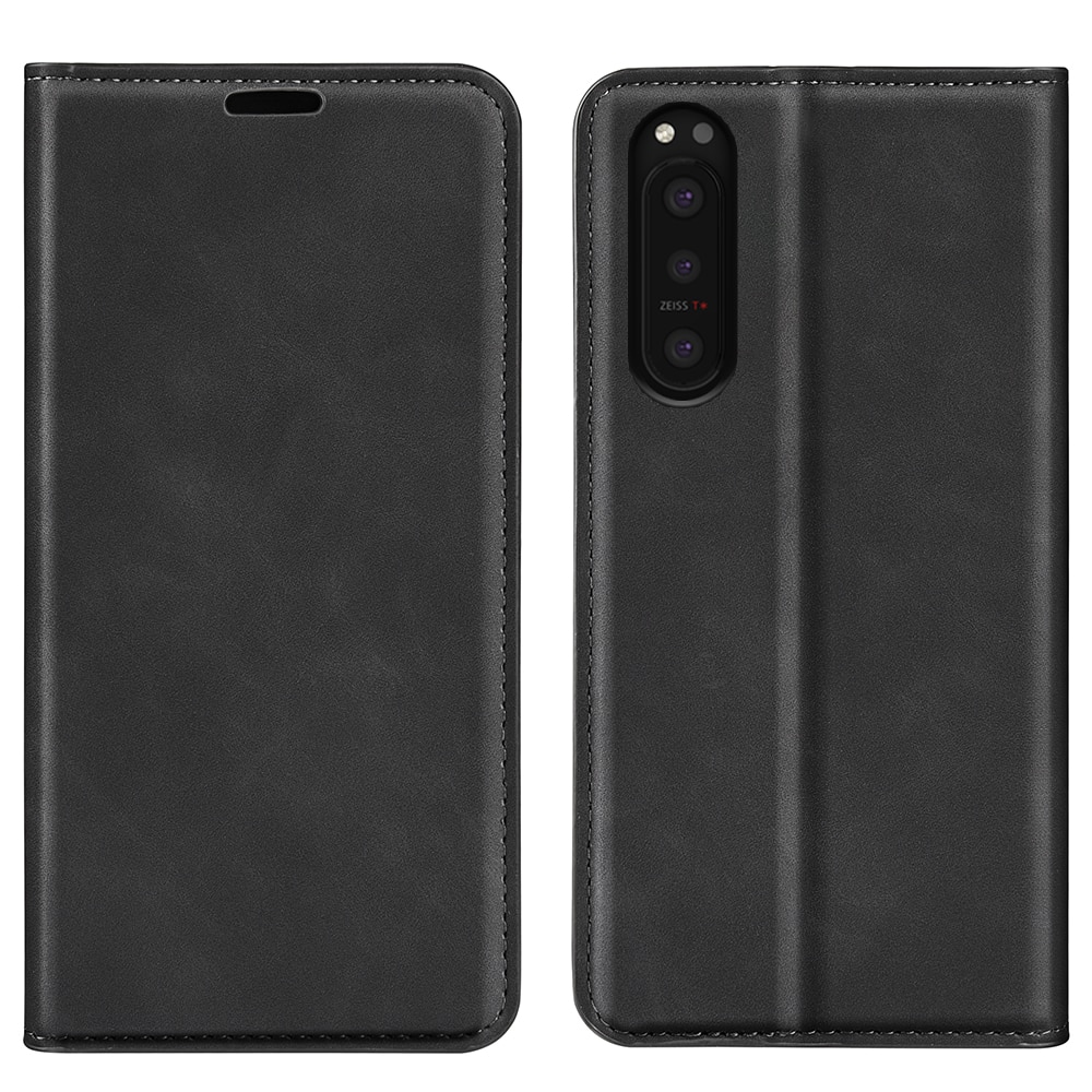 Sony Xperia 5 II Slim Wallet Case Black