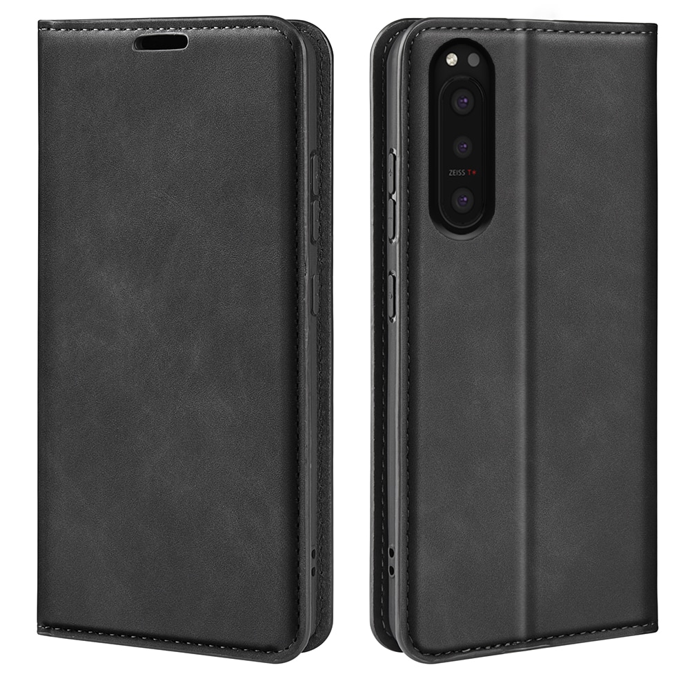 Sony Xperia 5 II Slim Wallet Case Black
