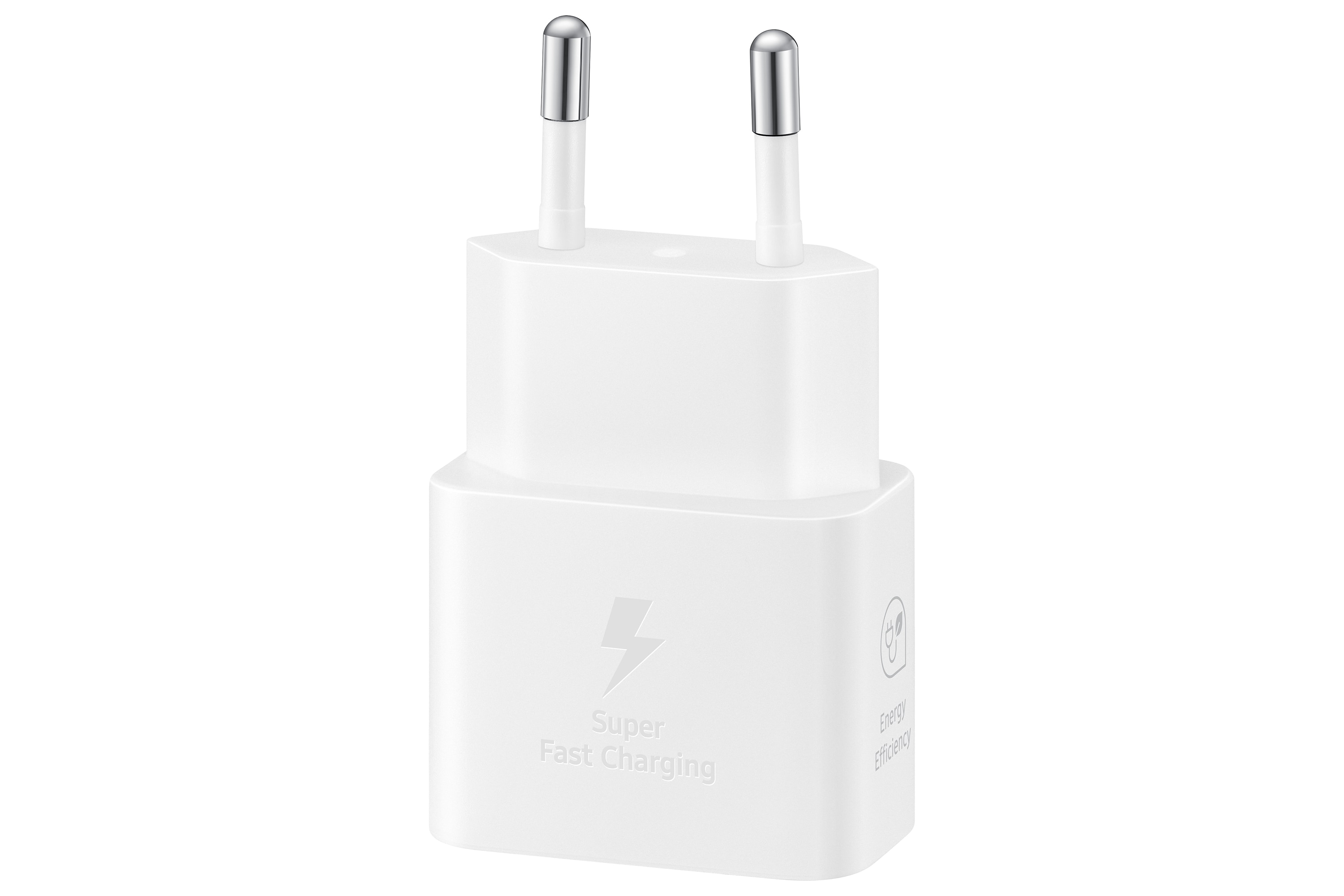 Power Adapter Fast Charge USB-C PD 25W White
